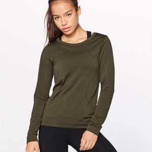 Lululemon Swiftly Relaxed, 6, dark olive
